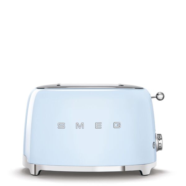 Smeg Grille-pain vintage 2 tranches Bleu Azur TSF01PBEU