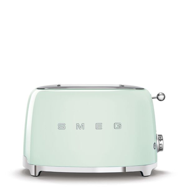 Smeg Grille-pain vintage 2 tranches Vert d'Eau TSF01PGEU