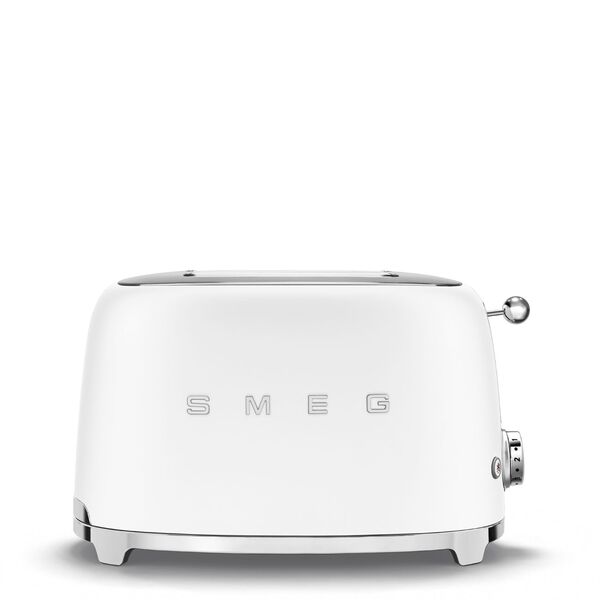 Smeg Grille-pain vintage 2 tranches Blanc TSF01WHMEU