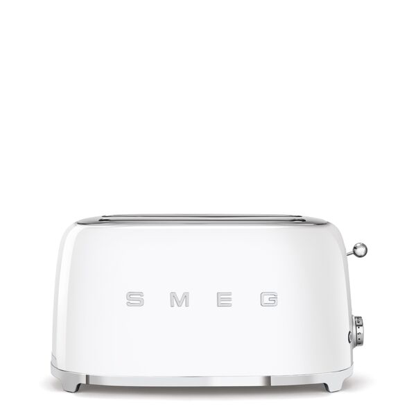 Smeg Grille-pain vintage 4 tranches Blanc TSF02WHEU