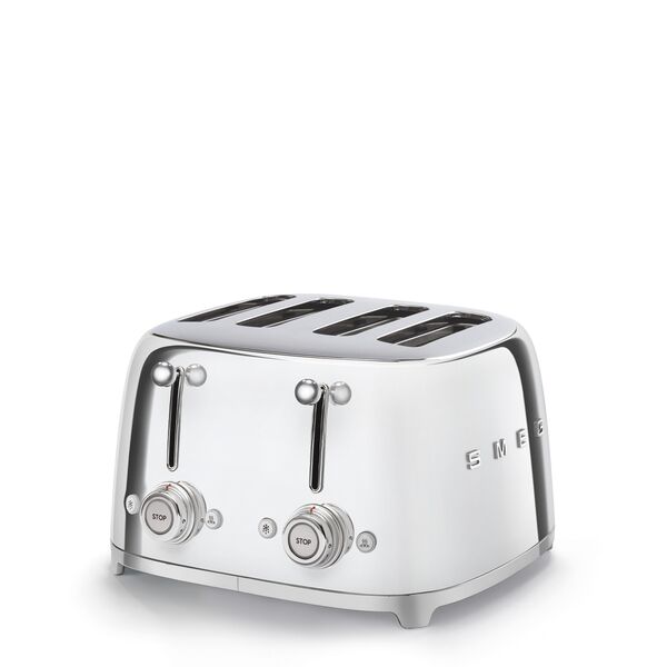 Smeg Grille-pain vintage 4 tranches Acier TSF03SSEU