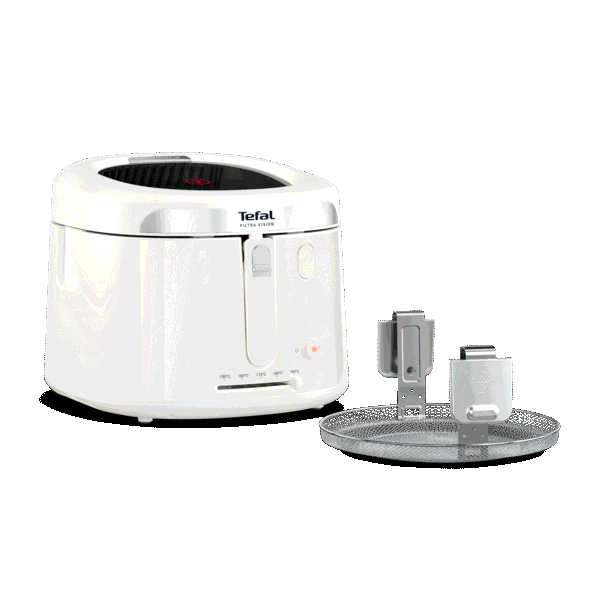 Tefal Filtra Vision, Friteuse, Fenêtre de visualisation très large pour garder un oeil sur la cuisson