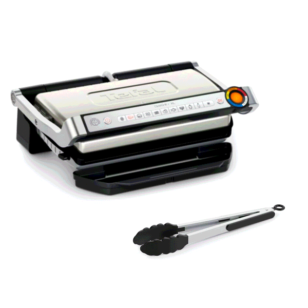 Tefal Optigrill+ XL, grill intelligent, 9 programmes, mode manuel, XL 8 personnes