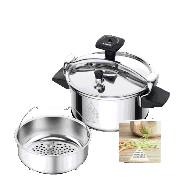 Tefal Authentique Eco, Cocotte-Minute® , Inox, Induction, 4.5L
