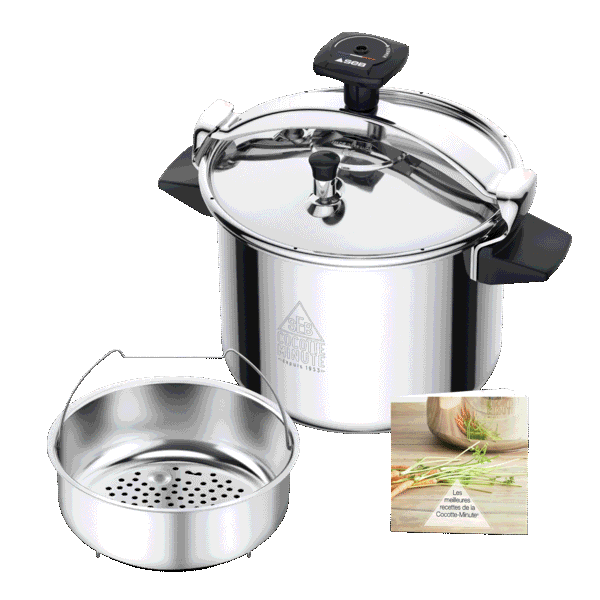 Tefal Authentique Eco, Cocotte-minute®, Inox, Induction, 9L