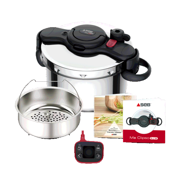 Tefal Clipso Now+, Cocotte-minute®, Inox, Induction, 7,5L
