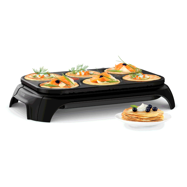 Tefal CREP'PARTY NOIR 6 CREPES
