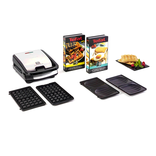 Tefal Snack collection, Appareil à croques et gaufres, Coffrets de plaques à collectionner